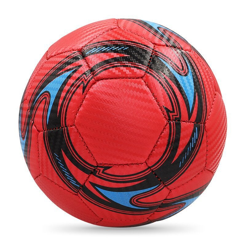 Generic Childrens No. 2 football PVC baby primary and secondary school children kindergarten machine sewing toy cartoon No. 3 No. 4 cartoon football Red whirlwind style color random hair