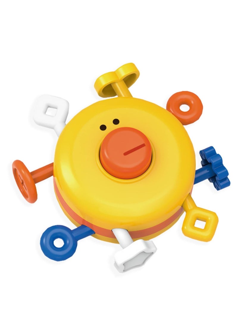 KASTWAVE Rotary Toys Fine Motor Skills For Young Children Sensory Toys For Early Development Learning Montessori Toys For 1 Year Old - Image 1