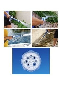 رينوفو خرطوم حديقة مرن مقاس 1/2 بوصة 25 مترًا مع مدفع مياه 8 رشاشات متعددة الوظائف  - Image 2