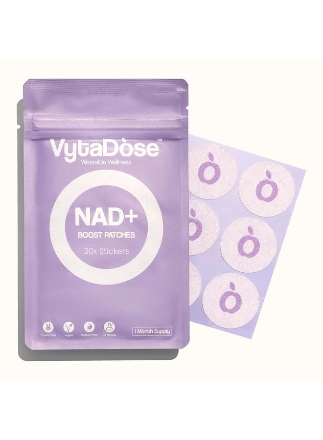 Vytadose لصقات NAD | NMNH، ريسفيراترول، نيكوتيناميد ريبوسيد، فيتامين C، و Coq10 | توصيل بطيء لمدة 8 ساعات | نوع جديد من لصقات NAD للنساء والرجال - Image 1