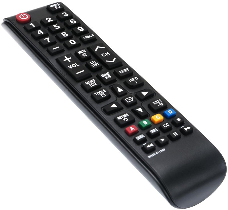 AULCMEET BN59-01199F Replaced Remote Control Compatible with Samsung LED HDTV UN24M4500AFXZA UN28M4500AFXZA UN32J4500AF UN32J4500AFXZA UN32J5205AF UN32J5205AFXZA UN32J5205AFXZC UN32J525DAF, Sub BN59-01301A - Image 2