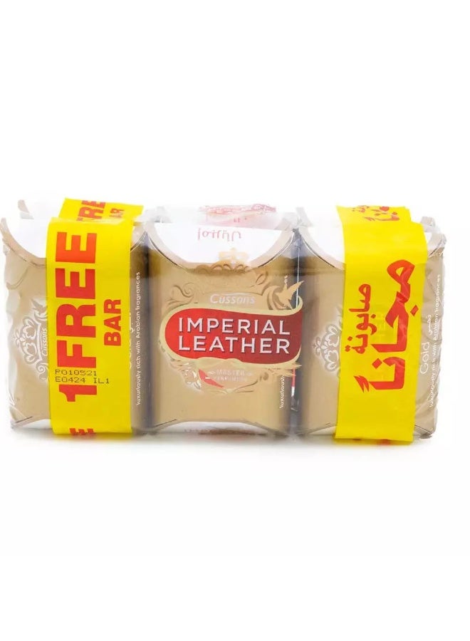Imperial Gold Bathing Soap Bar Luxuriously Rich With Arabian Fragrances- 6X125gms - Image 2