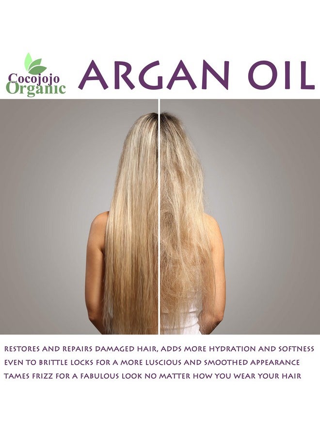 Dr Joe Lab - Argan Nut Oil Deodorized 32 Oz 100% Pure Natural Moroccan Argon Nut Oil Unrefined Unscented Cold Pressed Extra Virgintherapeutic Grade A For Hair Skin Body Nail And Beardmarrakesh Oil - Image 1