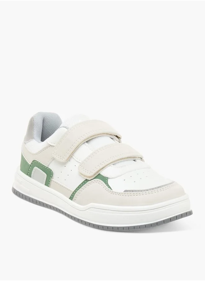 جونيورز Boys Panelled Sneakers With Hook And Loop Closure Ramadan Collection