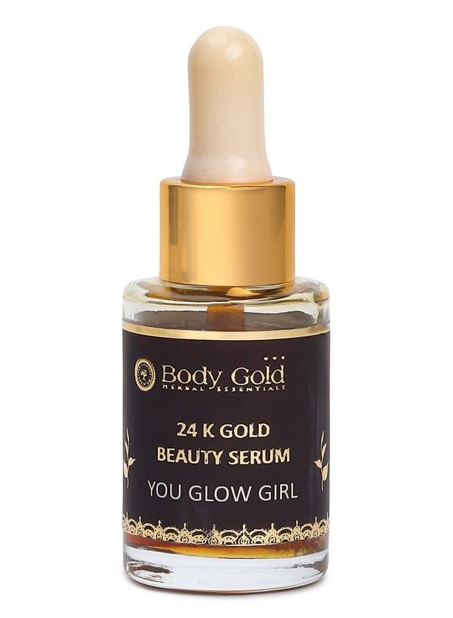 Body Gold 24K Gold You Glow Girl Beauty Serum Age Defying Anti Ageing Anti Wrinkle Helps Repair Revitalize And Brighten Skin For A Radiant Glow 30 Ml - Image 1