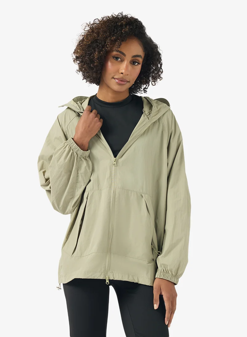 FRWD Hooded Longline Hiking Jacket