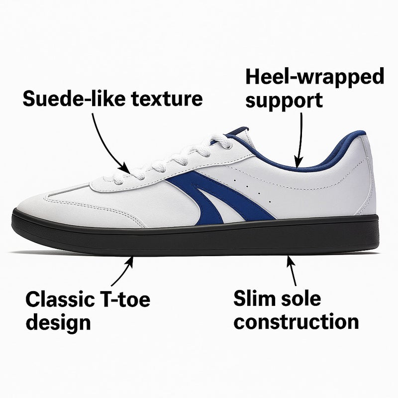 ANTA TT Berlin Classic German Trainer | Lightweight Soft Sole Retro Sneakers - Image 2