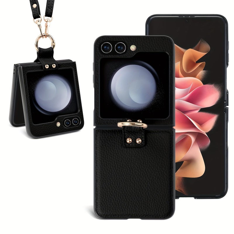 Light Pink Protective Phone Case Compatible With Galaxy Z Flip 7 - Image 2