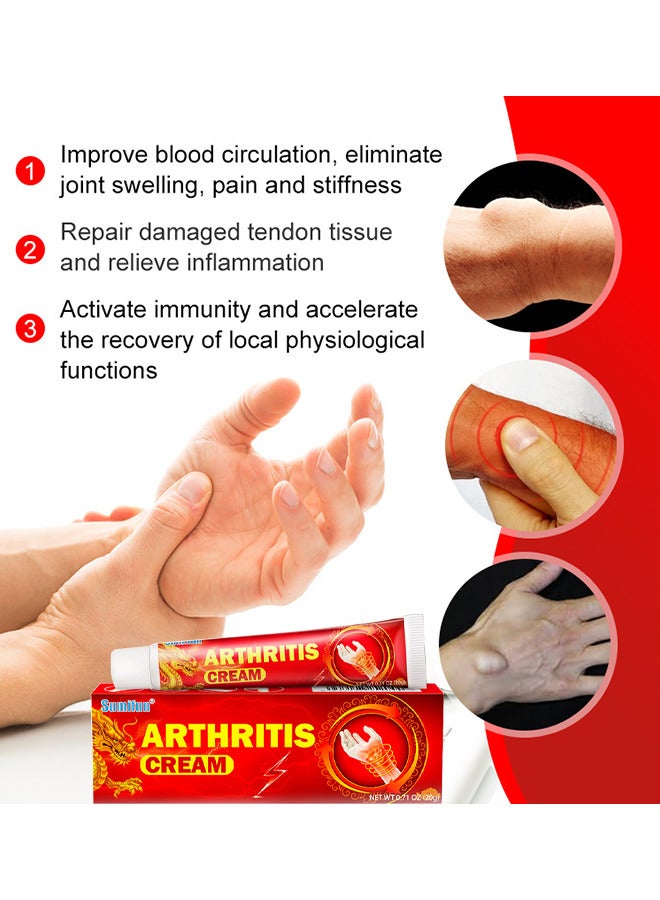 سوميفون التهاب المفاصل المفاصل تخفيف الألم كريم معصم اليد إصبع عضلة التواء الركبة خصر Ointment - Image 5