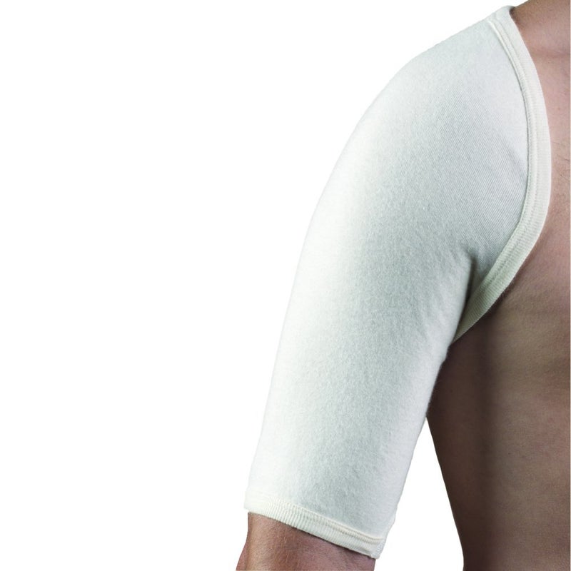 OTC Angora Shoulder Warmer for Arthritis Relief - White, Large - Image 2