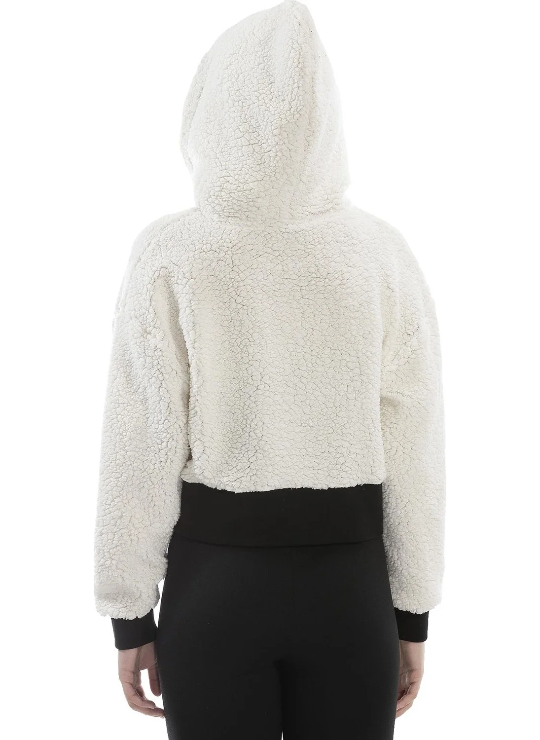 Alexander Gardi Alexandergardı Hooded Faux Wool Cardigan, Ecru (B20-501300)