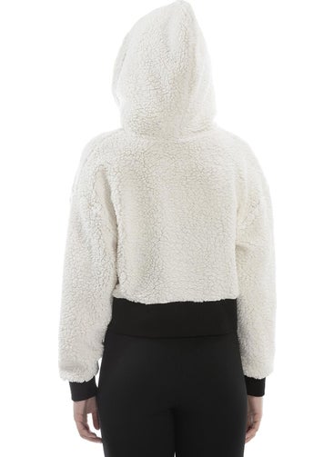 Alexander Gardi Alexandergardı Hooded Faux Wool Cardigan, Ecru (B20-501300)  - Image 5