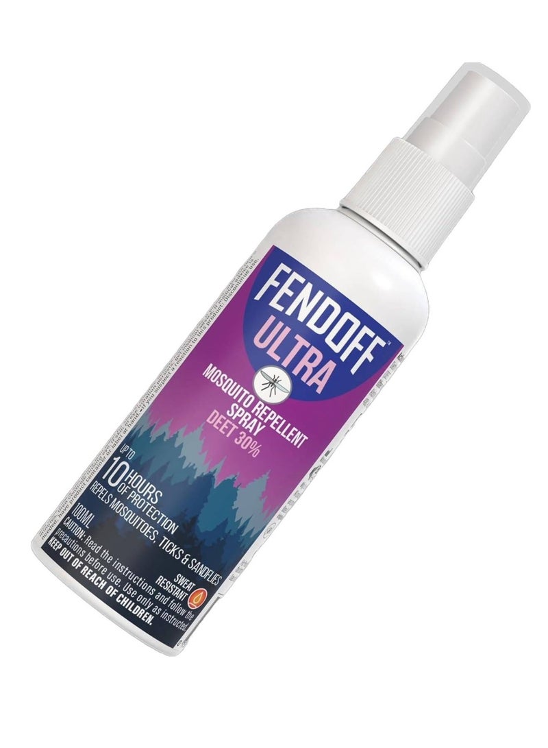 FENDOFF Ultra Mosquito Repellent Spray With Deet 30% Upto 10Hrs Of Protection 100 ML - Image 2