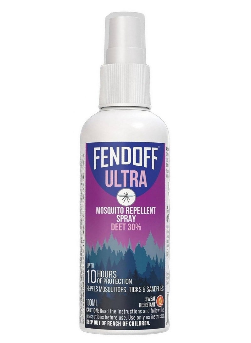 FENDOFF Ultra Mosquito Repellent Spray With Deet 30% Upto 10Hrs Of Protection 100 ML - Image 1