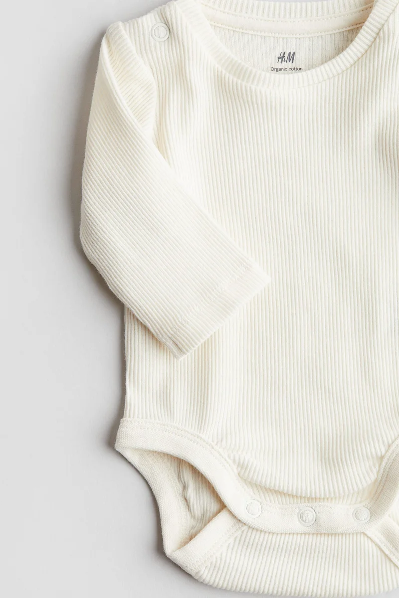 H&M 2-piece dungarees and bodysuit set