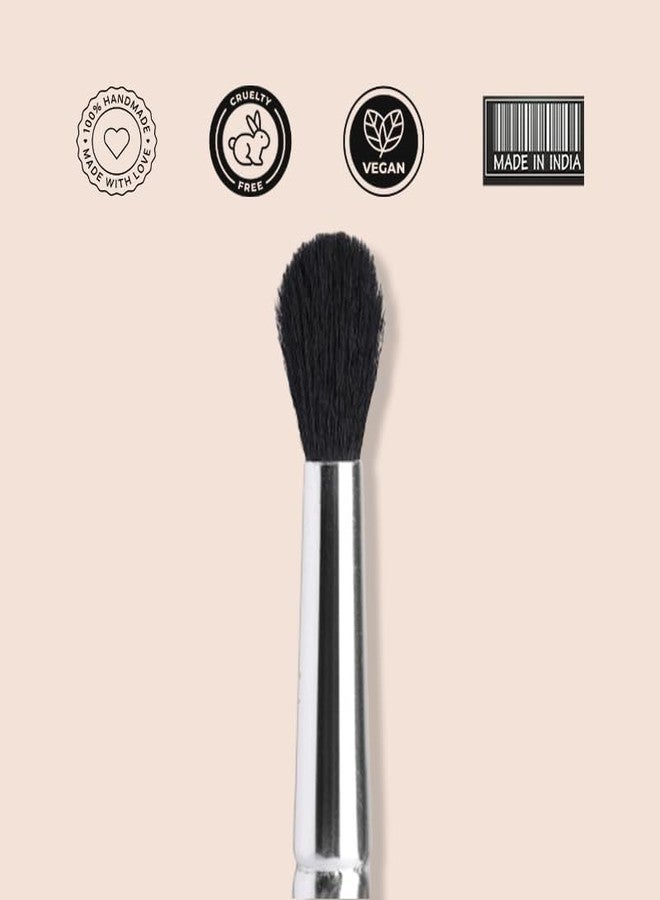 Cuffs N Lashes X Shystyles CS04 Fluffy Blending Brush – Professional Eye Makeup Brush | Soft Bristles | High Performance | Vegan &Cruelty-Free | Handmade in India for Seamless Blending - Image 3