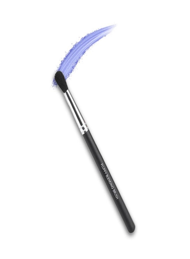 Cuffs N Lashes X Shystyles CS04 Fluffy Blending Brush – Professional Eye Makeup Brush | Soft Bristles | High Performance | Vegan &Cruelty-Free | Handmade in India for Seamless Blending - Image 2