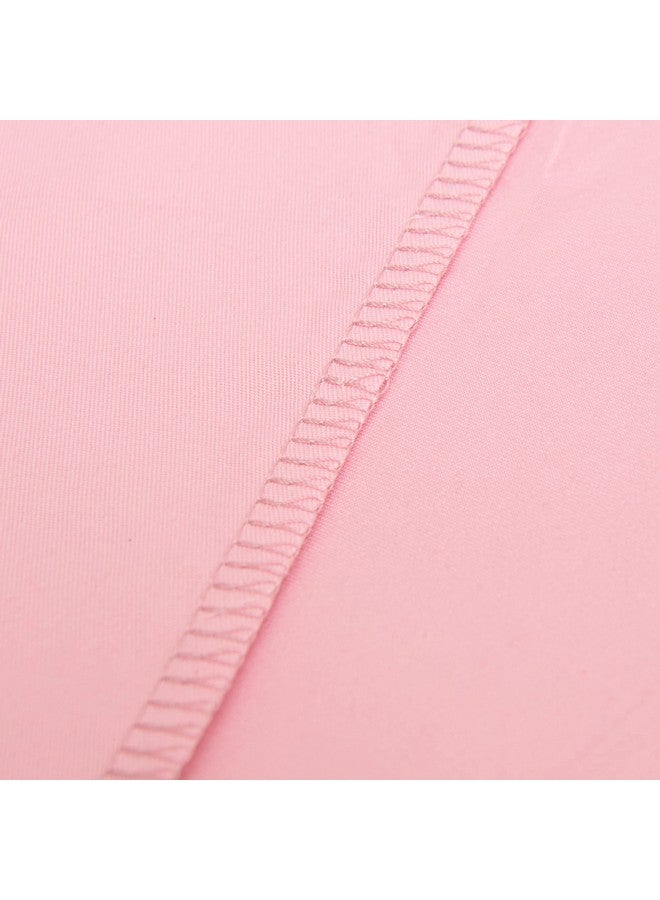 NTBAY NTBAY Toddler Bedding Set - 4 Piece Soft and Breathable Crib Bedding Set for Boys and Girls, Includes Quilted Comforter, Fitted Sheet, Flat Top Sheet and Envelope Pillowcase, Pink - Image 3