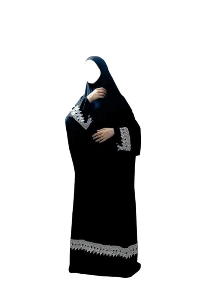 طقم صلاة نسائي راقٍ ومريح متعدد الاستخدام من خامات عالية الجودة - لباس صلاة فائق المرونة - Image 2