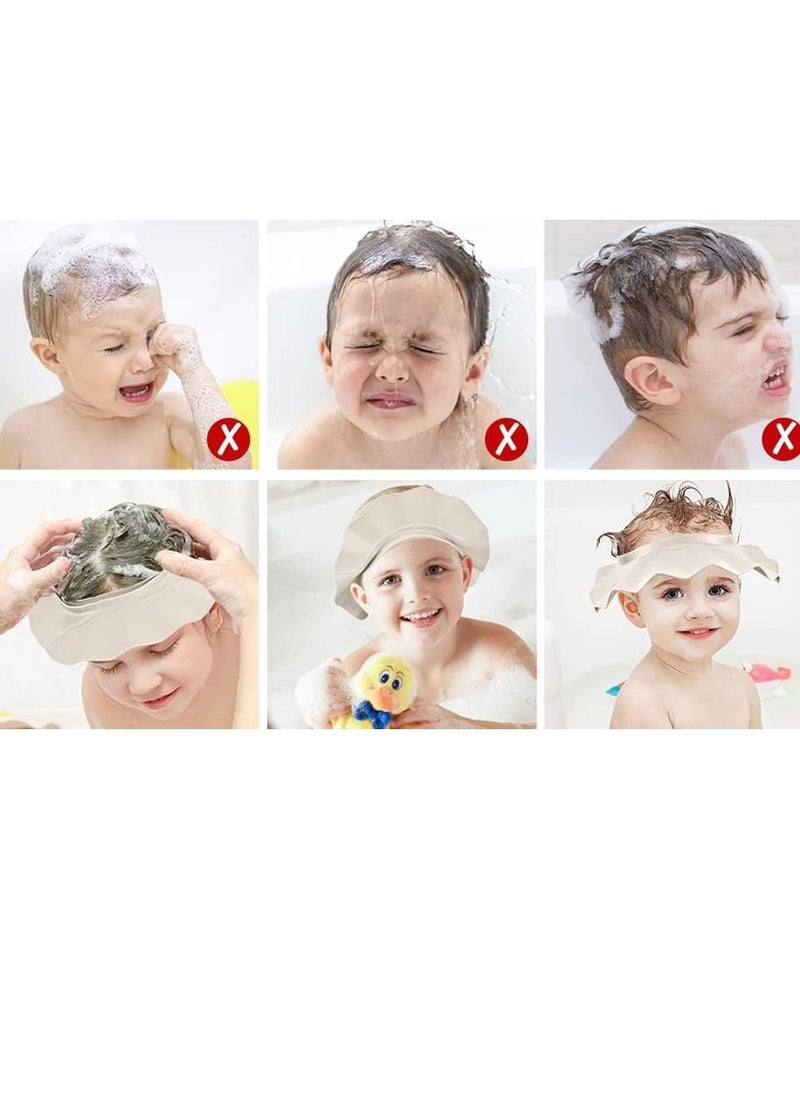 Shampoo cap Baby ear protector Baby bath cap Baby shampoo shower cap Silicone adjustable