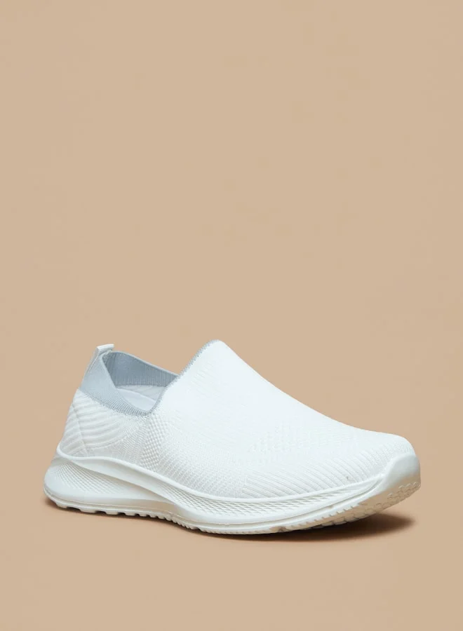 Oaklan by Shoexpress Women's Textured Slip-On Sports Shoes