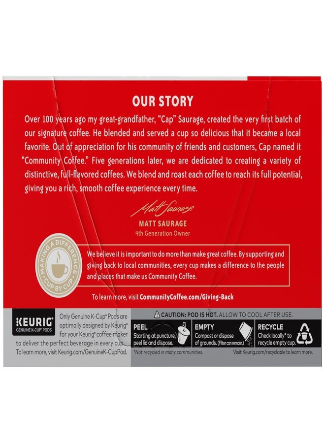 Community Coffee Vanilla Sweet Cream, 10 Keurig Iced Coffee Pods, Dark Roast, Compatible with all K-Cup Brewers, 10 Count (Pack of 1) - Image 4