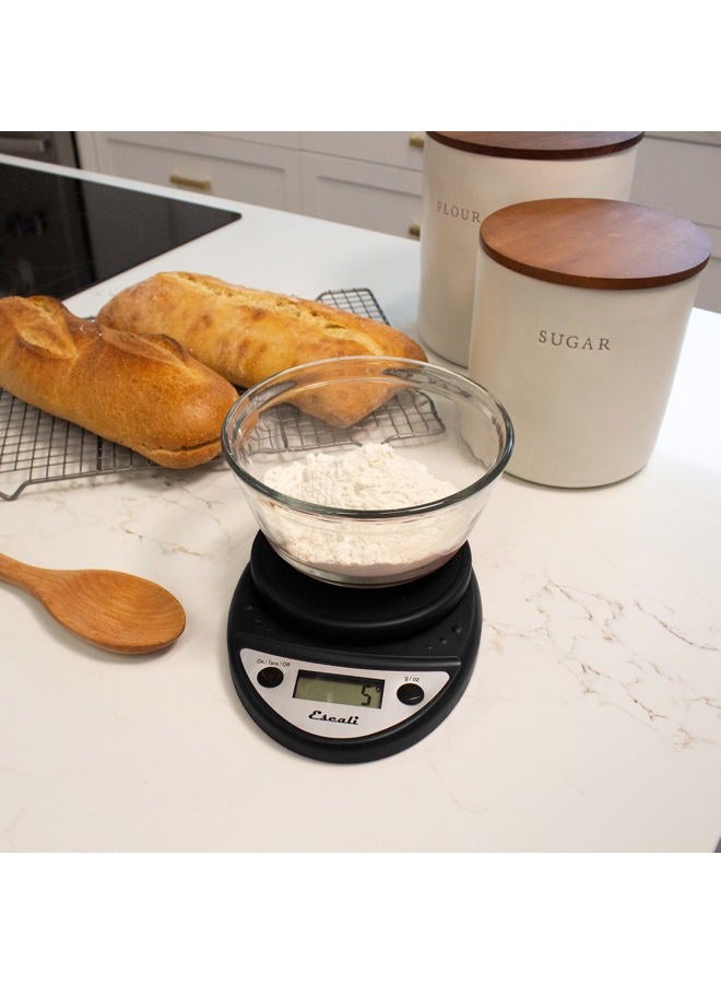 Escali Primo P115WR Precision Kitchen Food Scale for Baking and Cooking, Lightweight and Durable Design 8" x 6" x 1.25" P115CH - Image 4