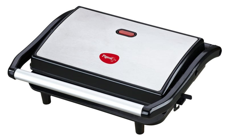 Pigeon by Stovekraft Panini Sandwich Maker | 850 Watt (Black) | Panini | Grill | Toast | 1 Year Warranty | Proudly Made In India - Image 1