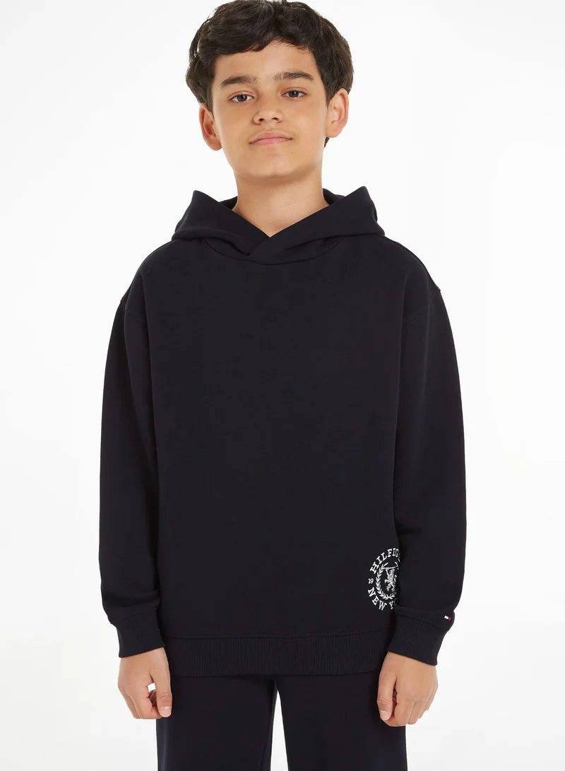 TOMMY HILFIGER Youth Logo Hoodie