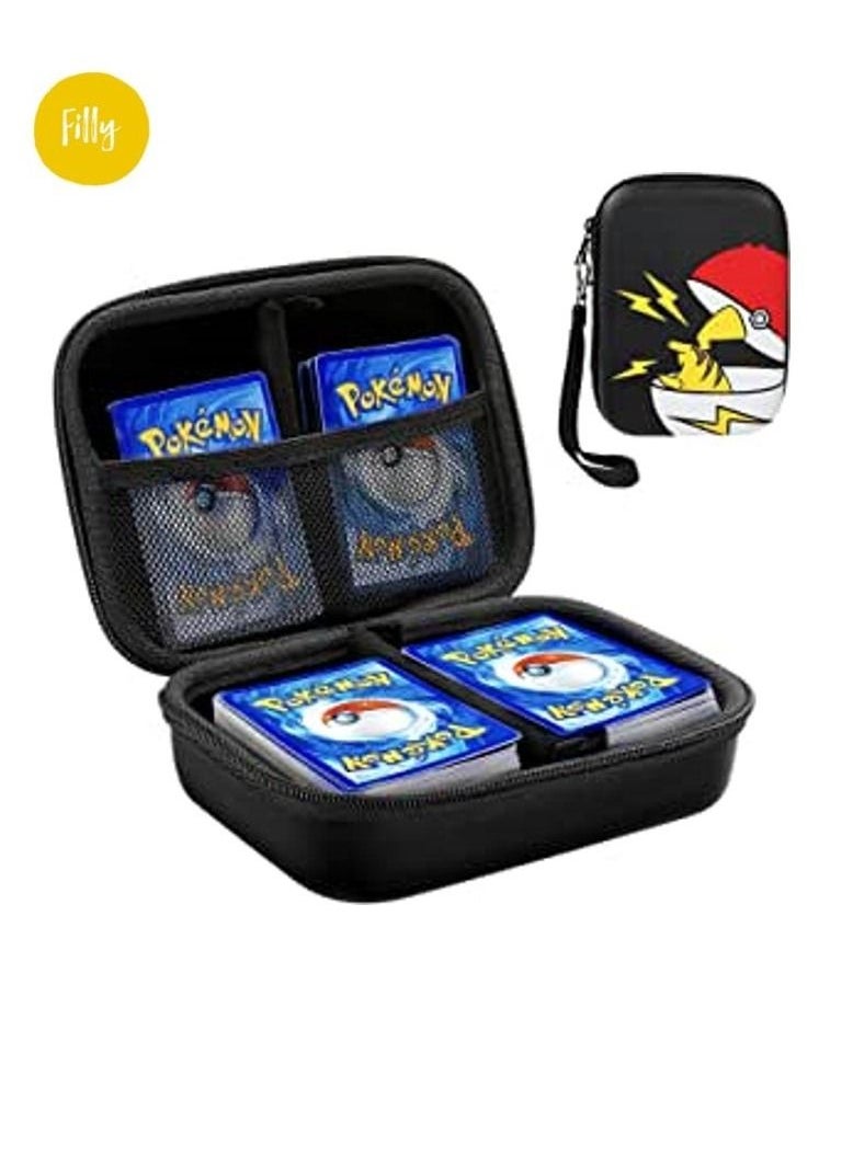 Filly Filly Pokemon Card Case Holder For Pm TCG Cards, Cards Storage Box With Removable Divider And Hand Strap  - Image 1