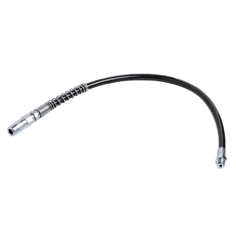 ARES 5403218inch Grease Gun Flex Hose Working Pressure Rating of 4500 PSI Coil Spring Provides NonSlip Grip and Prevents Kinking Heavy Duty Coupler Included - Image 2