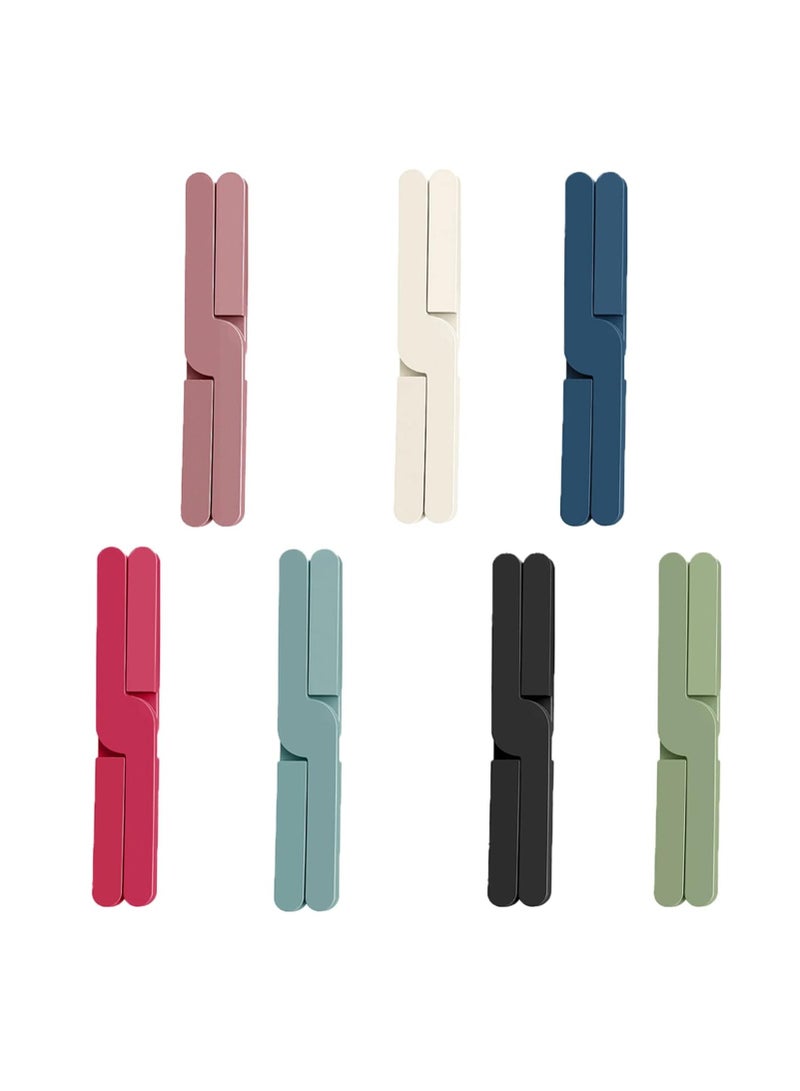 Foldable Silicone Tripod Non-slip Heat Resistant Folding Mat with Foldable Cross Design for Hot Dishes Hot Pots and Pans (7 Pieces) - Image 1