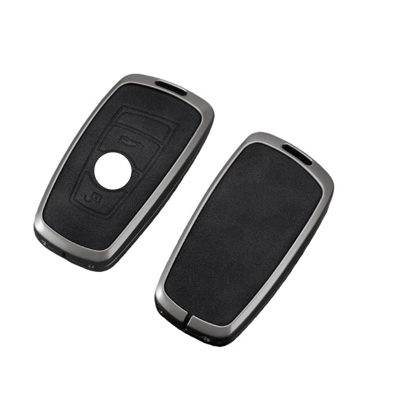 A Black Car Remote Key Cover Compatible For BMW 1 7 Series X1 X3 X4 X5 X6 Models - Image 2