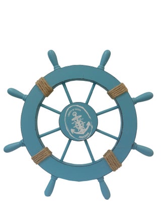 Nautical Wall Wheel Mediterranean Boat Steering  for Wall Home Decoration - pzsku/Z7AE573D358B789397F06Z/45/_/1720108309/358e75a2-c9f0-4469-83f8-b030b323845a