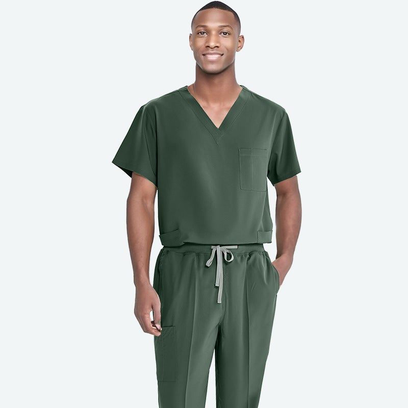 Source Manufacturer Quick-Drying Surgical Clothing Elastic Hand Washing Clothing Men'S And Women'S Long And Short-Sleeved Operating Room Doctor'S Hand Washing Clothing - Image 1