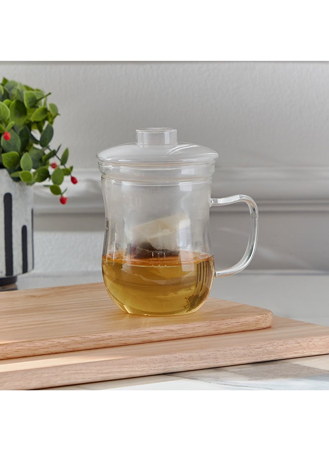 Home Box كوب شاي زجاجي للاستمتاع 350 مل  - Image 4