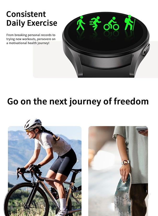 HAVEN Smart Watch 7 Mini, HD Display, Bluetooth Calling, Intelligent Sports Reminder, Multifunctional Watch 40mm - Green - Image 3