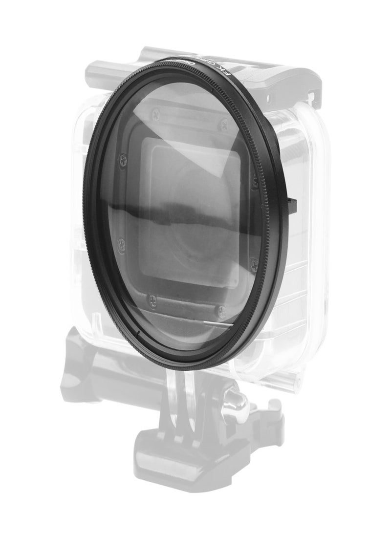 58mm Macro Lens 10x Magnification Close Up Lens for Gopro Hero 7 Black 6 5 Black Waterproof Case for GoPro Accessory - Image 2