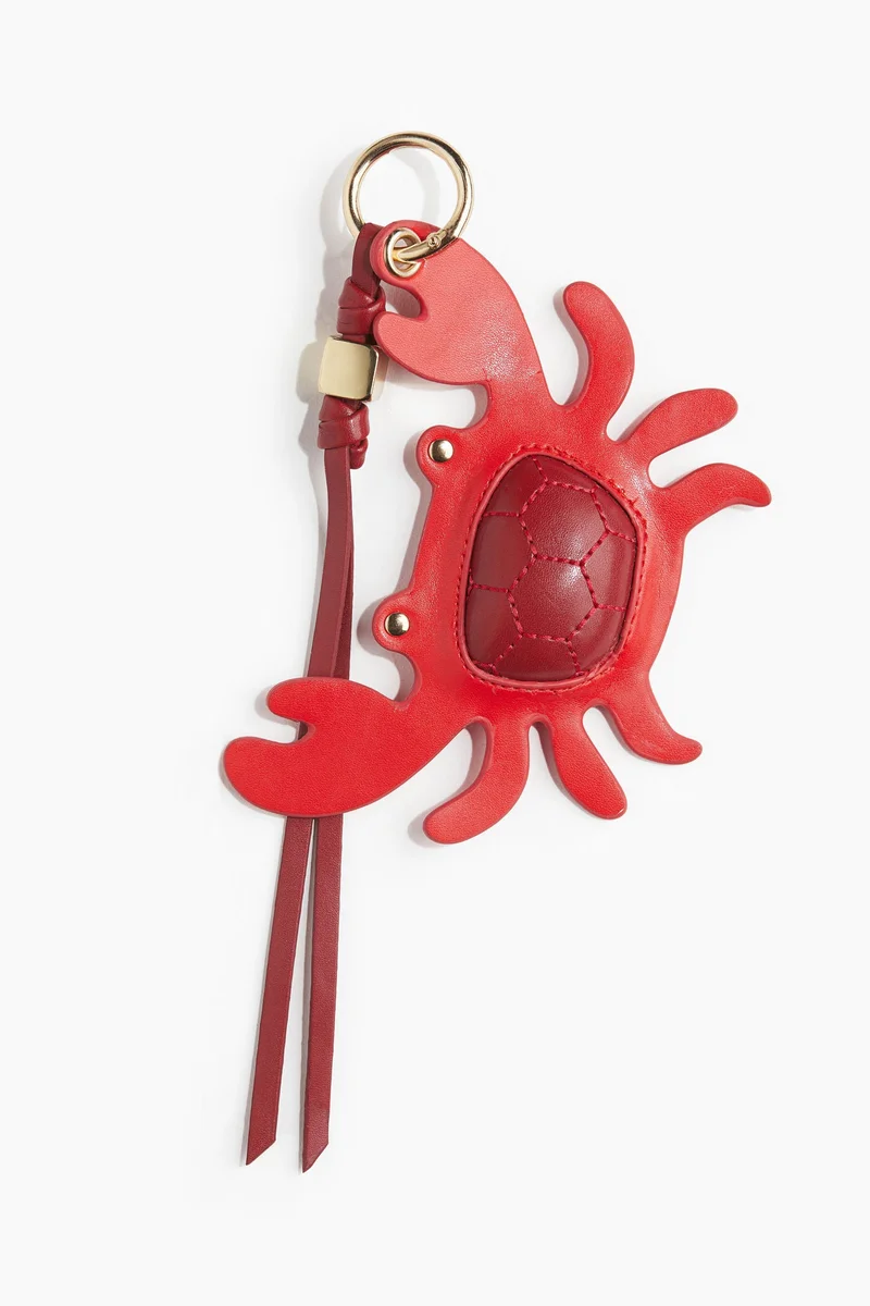 H&M Crab bag charm