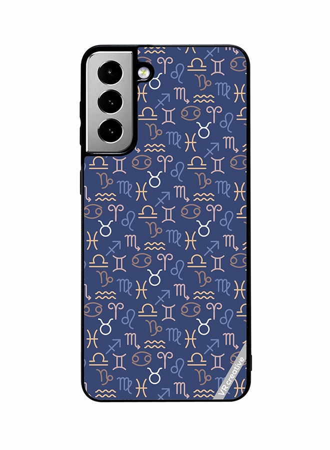 VR CREATIVE Protective Case Cover For Samsung Galaxy S21 FE 5G Pattern Zodiac Signs Design Multicolour - Image 1