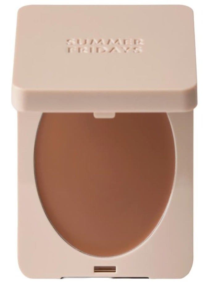 Summer Fridays Bronzer Butter Balm Sculpting Cream Bronzer with Ceramides 5g Dune | Hydrating Cream Bronzer for Natural Sun-Kissed Glow - Image 1