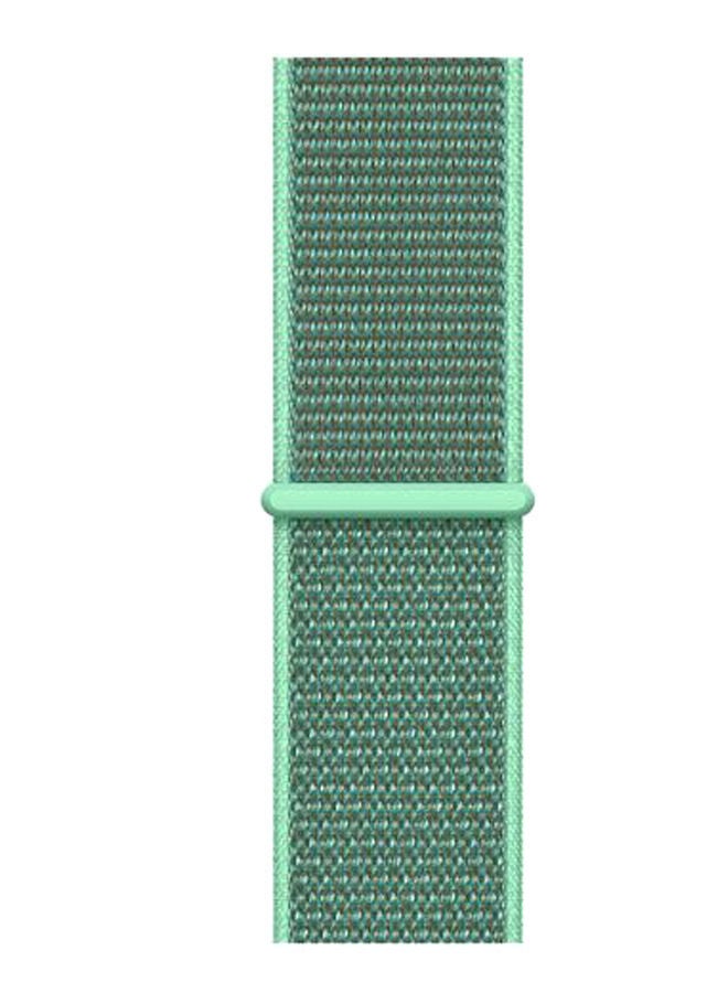 NIBEMINENT Solid Replacement Band For Apple Watch Series 5/4/3/2/1 Spearmint - Image 1
