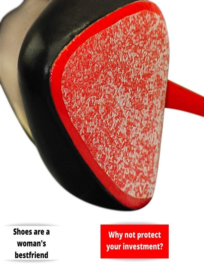 PureGoods 6 Pack- Sole Protector Stickers for High Heel Shoes - Clear 3M CL Christian Louboutin Red Bottoms - Compatible for All Heels - 6 Sheets for 3 Pair of Shoes - 5X5 INCH Sheets, Clear, 3-Pack - Image 4
