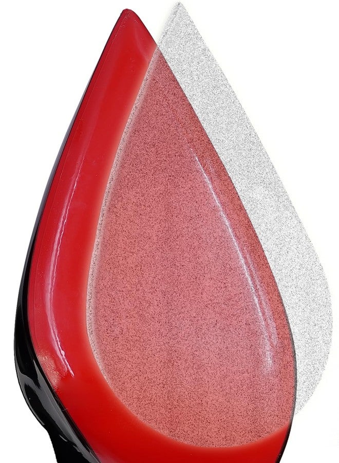 PureGoods 6 Pack- Sole Protector Stickers for High Heel Shoes - Clear 3M CL Christian Louboutin Red Bottoms - Compatible for All Heels - 6 Sheets for 3 Pair of Shoes - 5X5 INCH Sheets, Clear, 3-Pack - Image 1