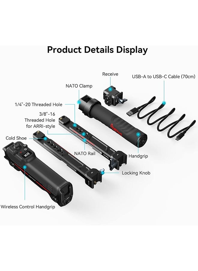 SmallRig Wireless Control Dual Handgrip for DJI RS2 RS3 pro - Image 4