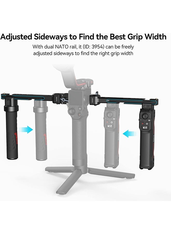 SmallRig Wireless Control Dual Handgrip for DJI RS2 RS3 pro - Image 1