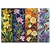 IdeaBazar Stained Glass Flower Puzzles for Adults 1000 Pieces Colorful Art Plant Jigsaw Puzzles Beautiful Season Bird Cardinal Dragonfly Lotus Rose Floral Puzzle - Image 4
