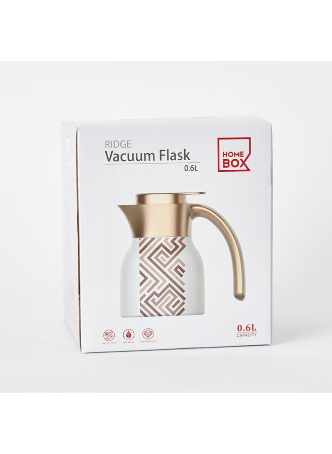 Home Box - Ridge Geo Stainless Steel Vacuum Flask - 600 ml - Image 1