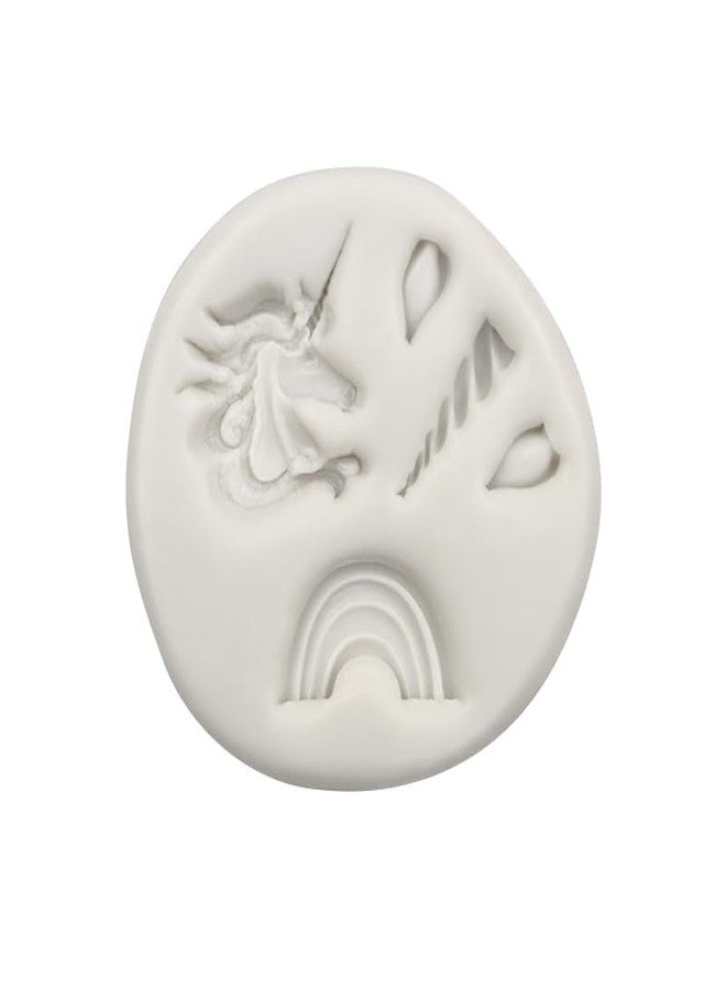 Skytail Silicone Resin Mold Unicorn Chocolate Mold Gummy Candy Fondant Mold Dessert Chocolate Decoration Supplies Kitchen Baking Tool Unicorn Theme 3D Fondant Chocolate Molds Cupcakes Decoration - Image 2