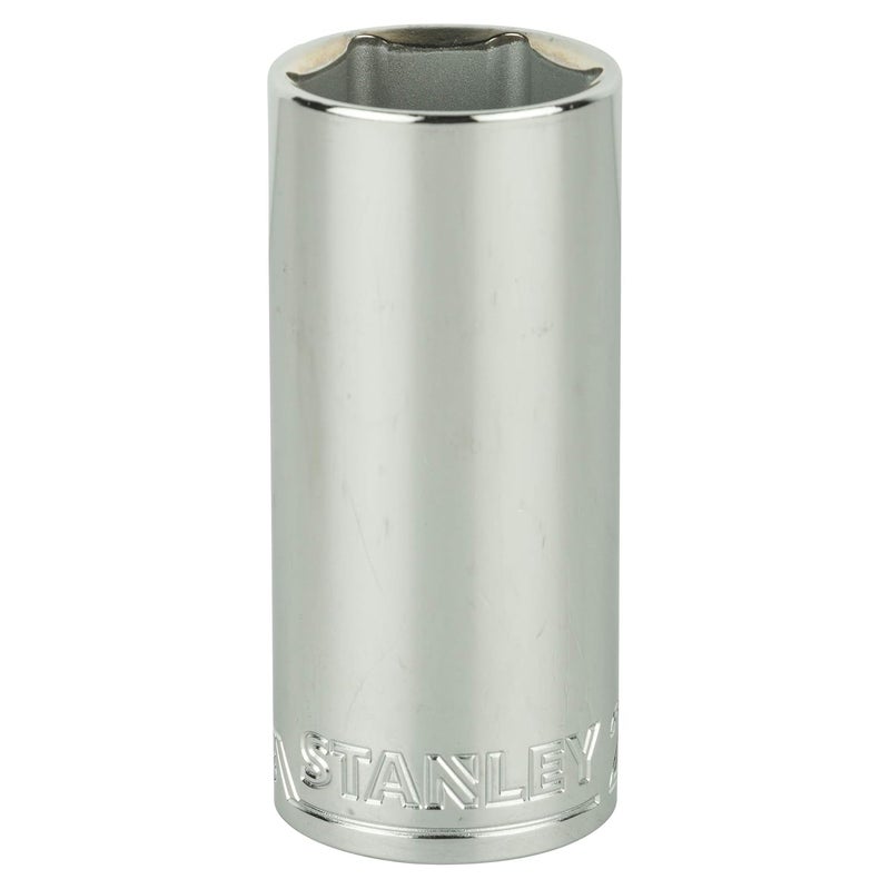 Stanley STANLEY STMT733388B 12inch 27mm Chrome Vanadium Steel 6 Point Deep Socket Silver  - Image 1